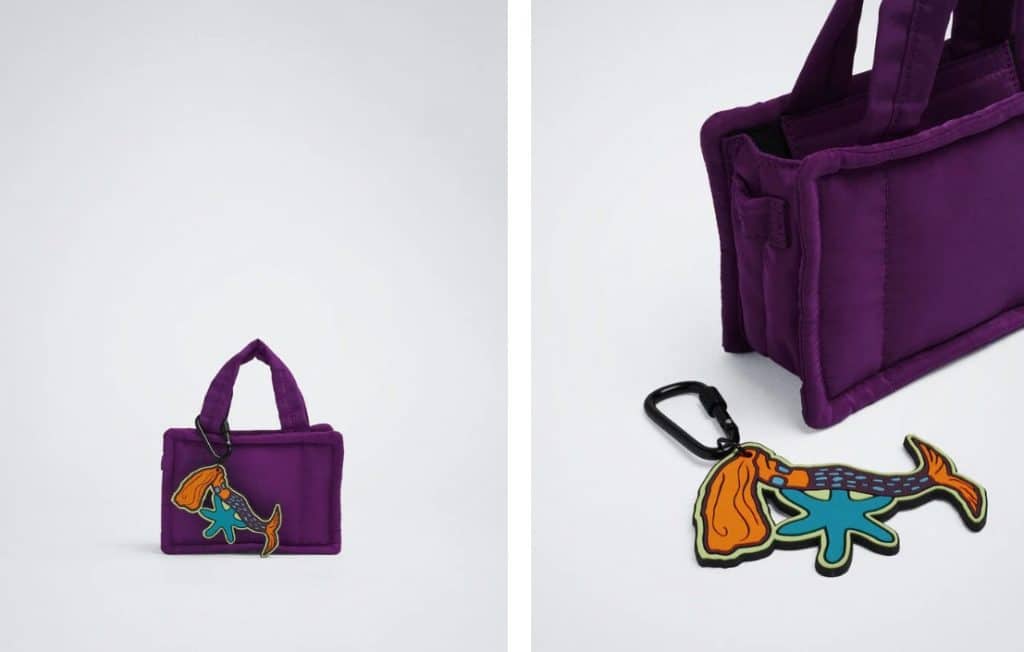 La fiebre con los nuevos bolsos de Parfois: pequeños, cómodos y en varios colores 212 Tote mini de nylon de Parfois