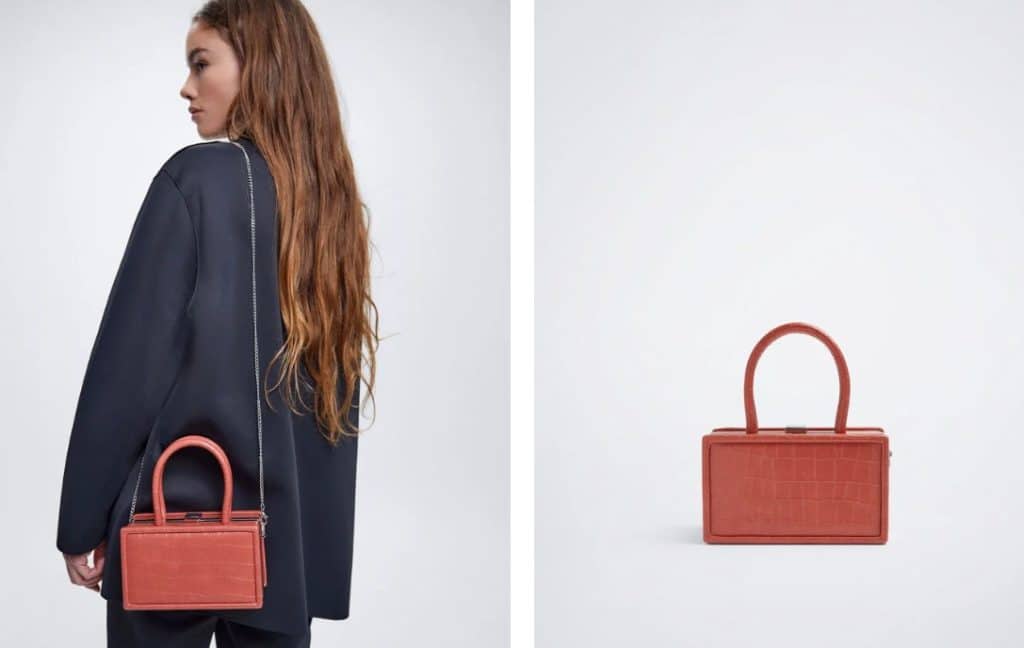 La fiebre con los nuevos bolsos de Parfois: pequeños, cómodos y en varios colores 218 Bolso de fiesta grabado animal