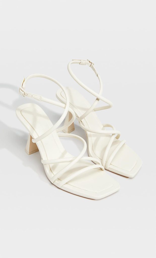 Las sandalias de vestir de Stradivarius para saludar a la primavera 13 Stradivarius - Sandalias Tacón Multitiras