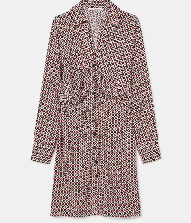 Vestido camisero con botones el corte ingles