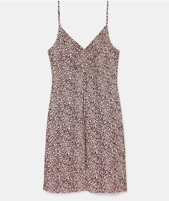 Vestido corto de tirantes el corte ingles