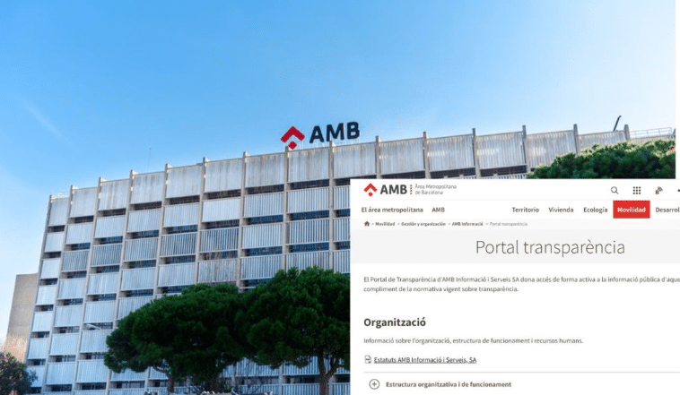 El AMB estrena su nueva web de transparencia con menos datos y dificultades para buscar información pública