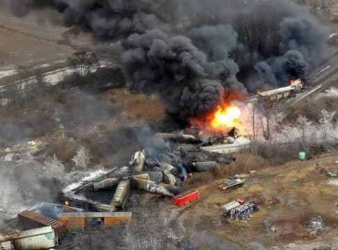 Descarrilamiento tren Ohio químico Descarrilamiento tren Ohio químico