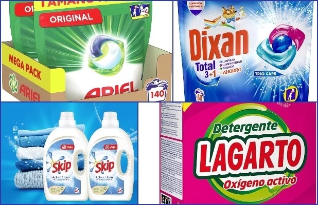 Amazon: 10 packs y ofertas en detergentes que te harán ahorrar en lavadoras