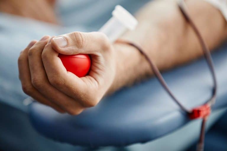 La donación de sangre, la 