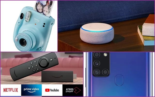 Instax mini, Echo dot y más productos de electrónica que no puedes perderte en Amazon
