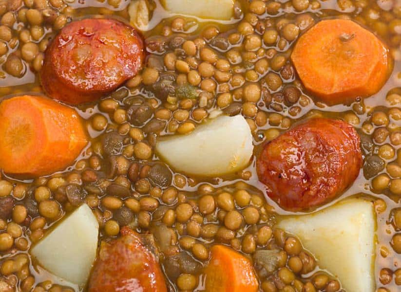 Preparación de la receta en Thermomix