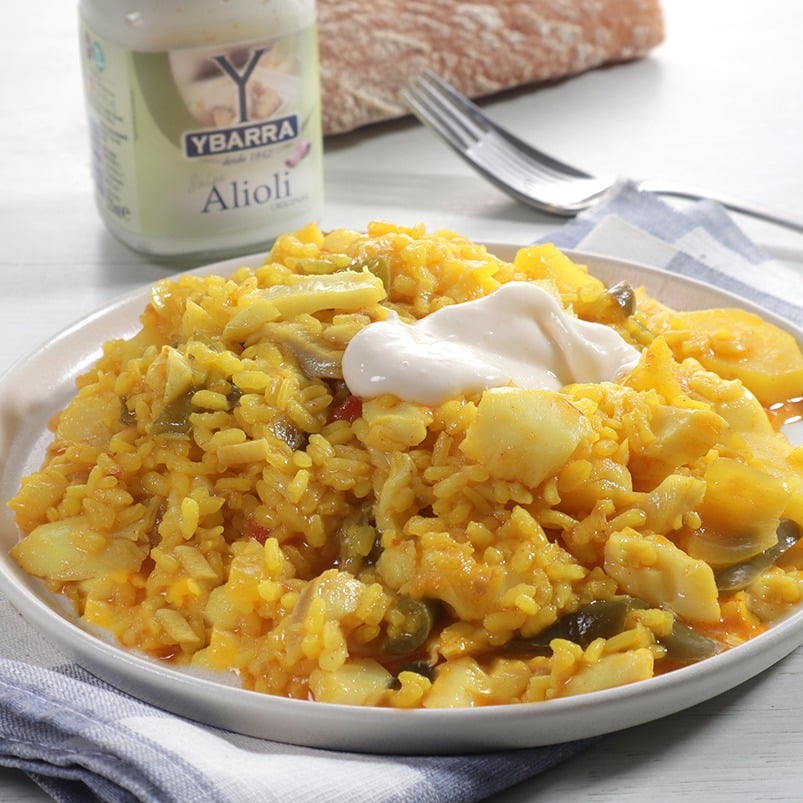 Arroz con bacalao y sobrasada: La receta más sencilla de hacer