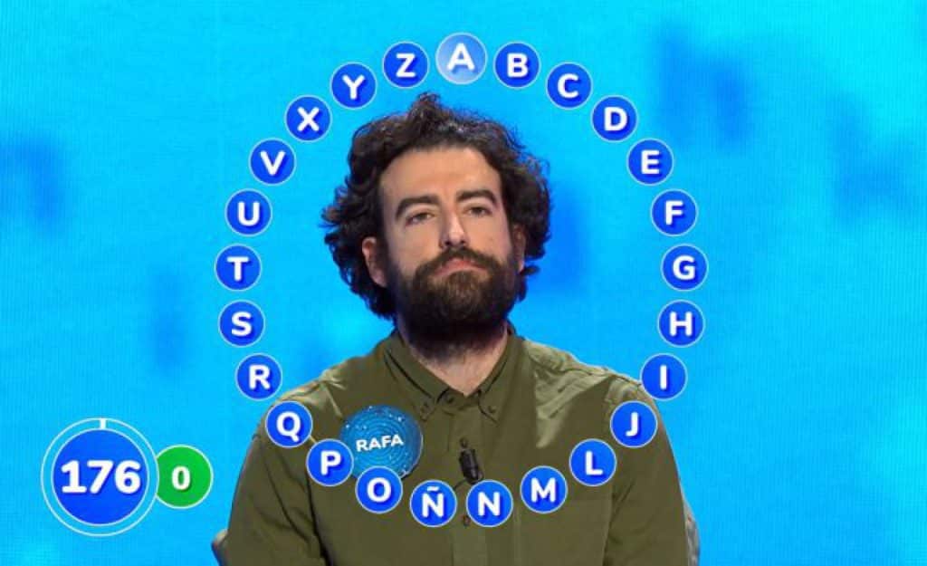 Pasapalabra: Rafa no sólo ganó el bote en el plató, sino a la mujer de su vida