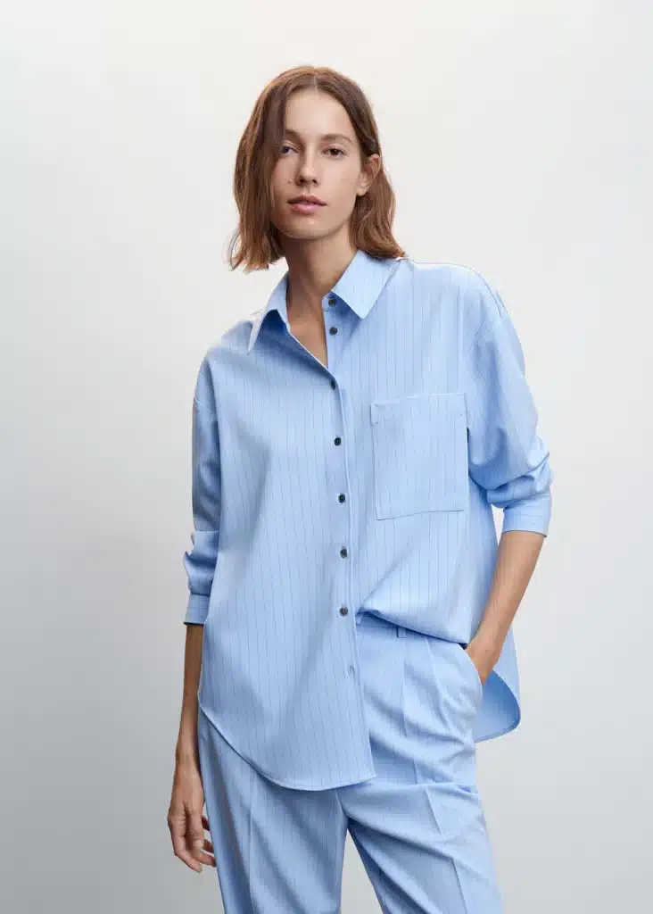 Camisa de raya diplomatica