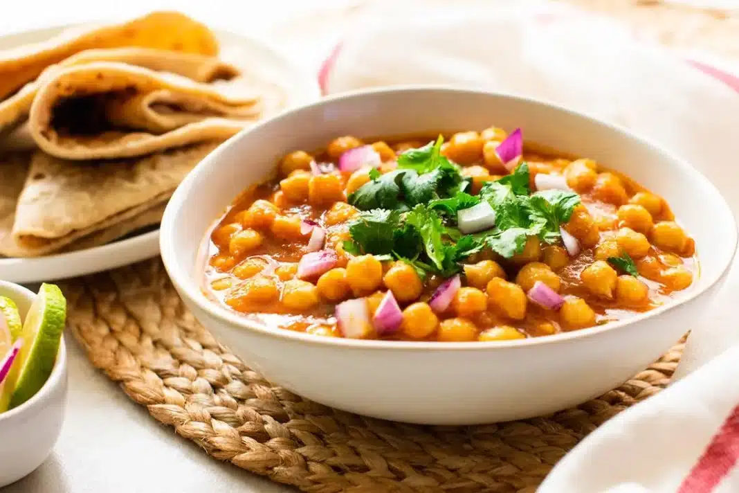 Chana masala Qué es