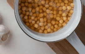 Remojar garbanzos
