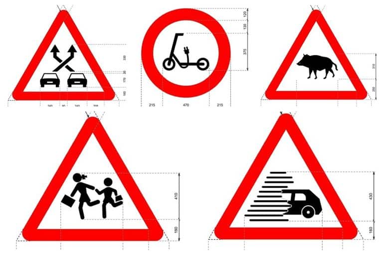 Estas son las señales de tráfico más raras, según la DGT. ¿Qué significan?