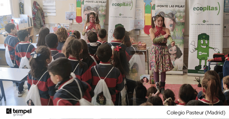 Tempel Group conciencia sobre la sostenibilidad a alumnos del Colegio Pasteur de Arroyomolinos