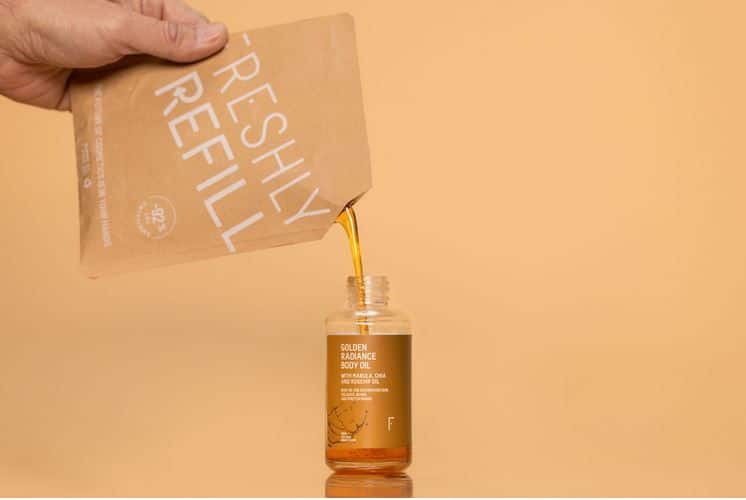 Freshly Cosmetics presenta Freshly Refill, su revolucionario sistema de rellenado con un envase de cartón 100% reciclable