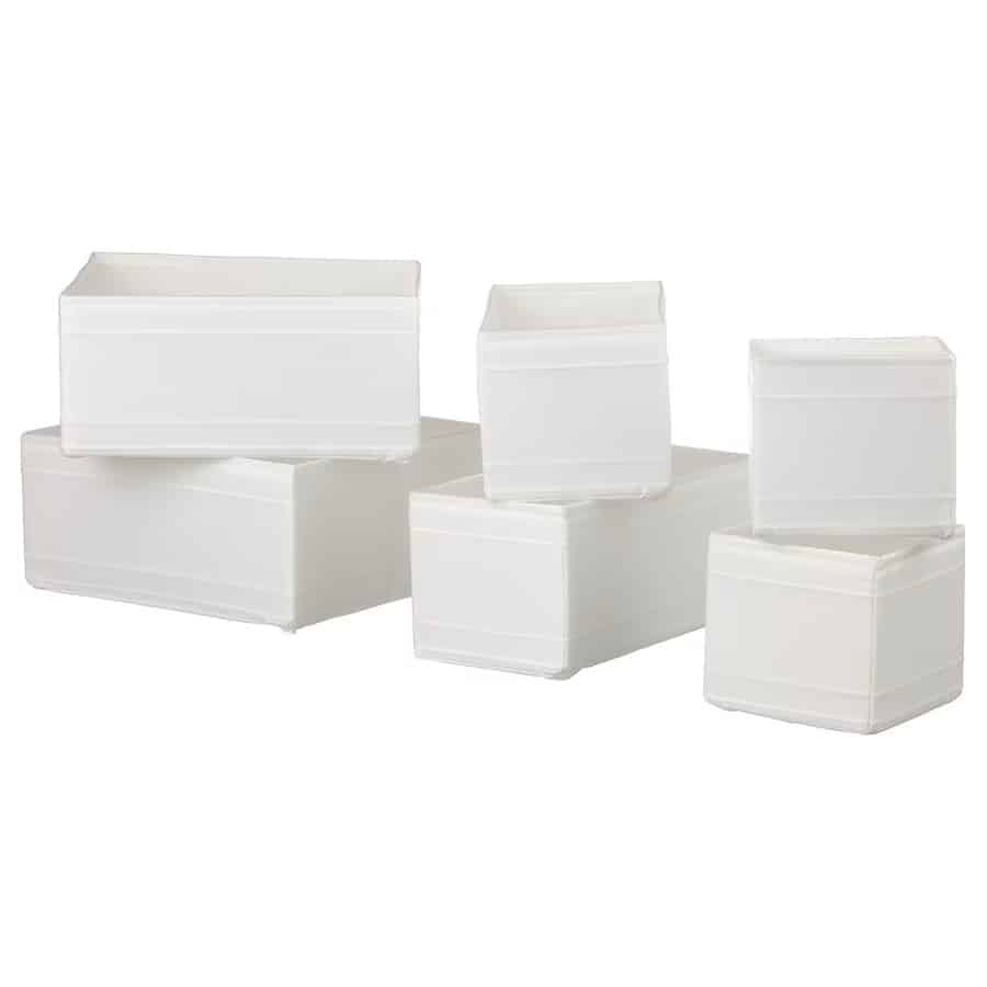 Ikea - SKUBB Caja, juego de 6