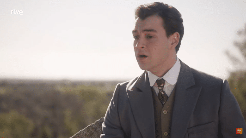 La Promesa Curro se encuentra a Leonor a punto de saltar LaPromesa53 RTVE Series YouTube Google Chrome 16 03 2023 16 30 50