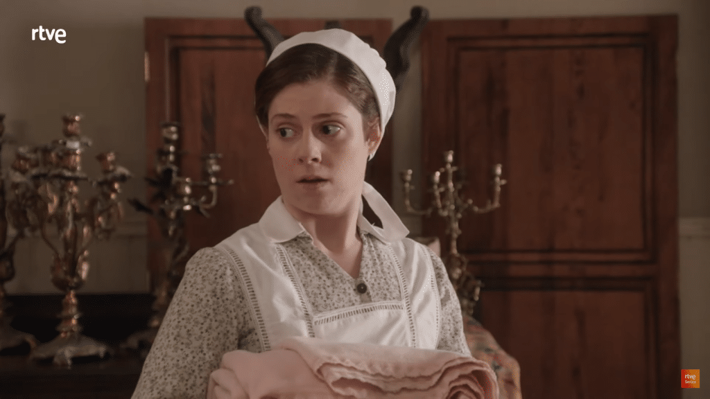 La Promesa Curro se encuentra a Leonor a punto de saltar LaPromesa53 RTVE Series YouTube Google Chrome 16 03 2023 16 33 20