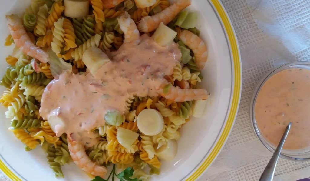 Al aguacate se prepara y se agrega al final