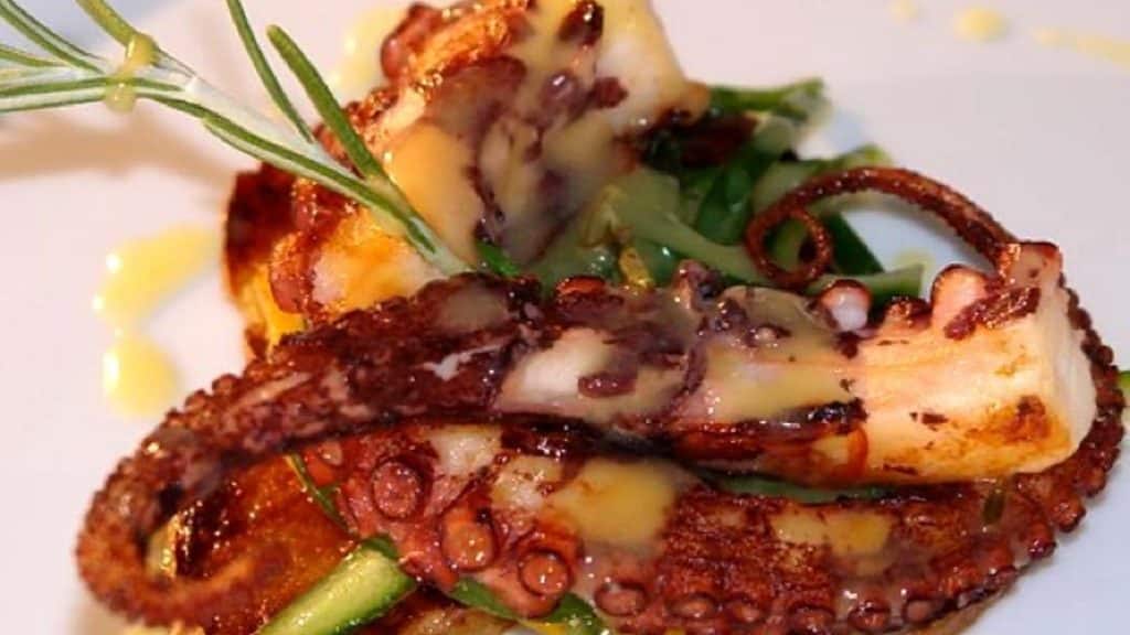 El contenido nutricional del pulpo