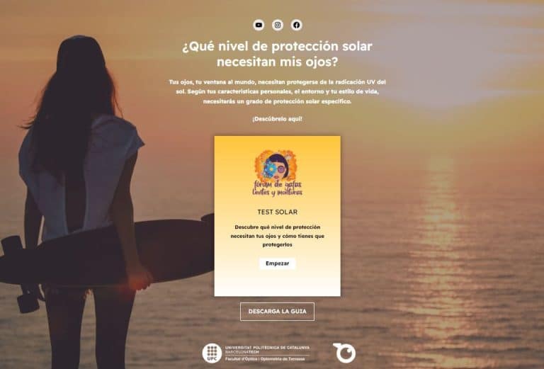 Visión y Vida lanza una herramienta digital para elegir el grado de protección solar de las gafas de sol