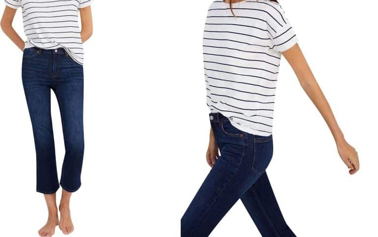 Los jeans de corte 'flare' de Springfield que no querrás perderte esta primavera están en Amazon con descuento