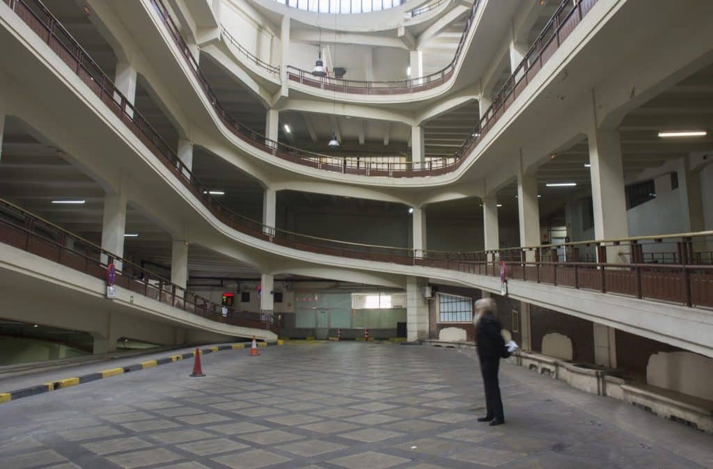 El Edificio Parque Móvil del Estado