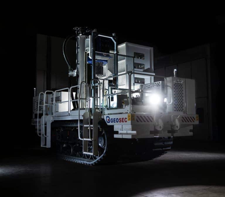 Geosec presenta Robopile, máquina robotizada para la ejecución de micropilotes