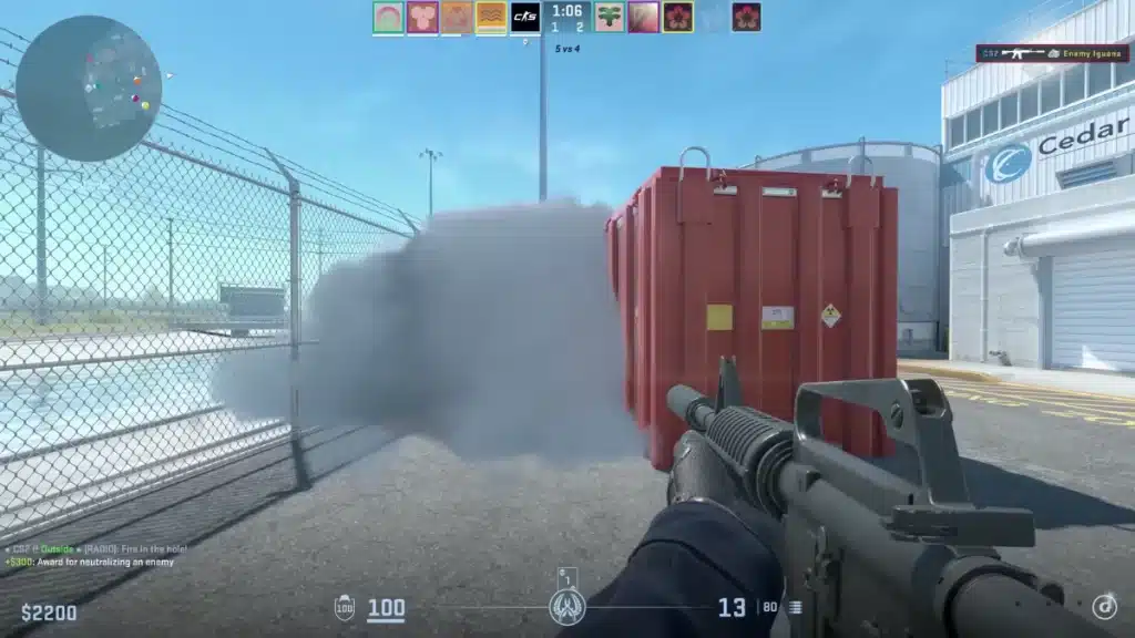 Counter Strike 2: así es la vuelta de un clásico del videojuego y cuándo llegará 46 Mejoras en las granadas de humo