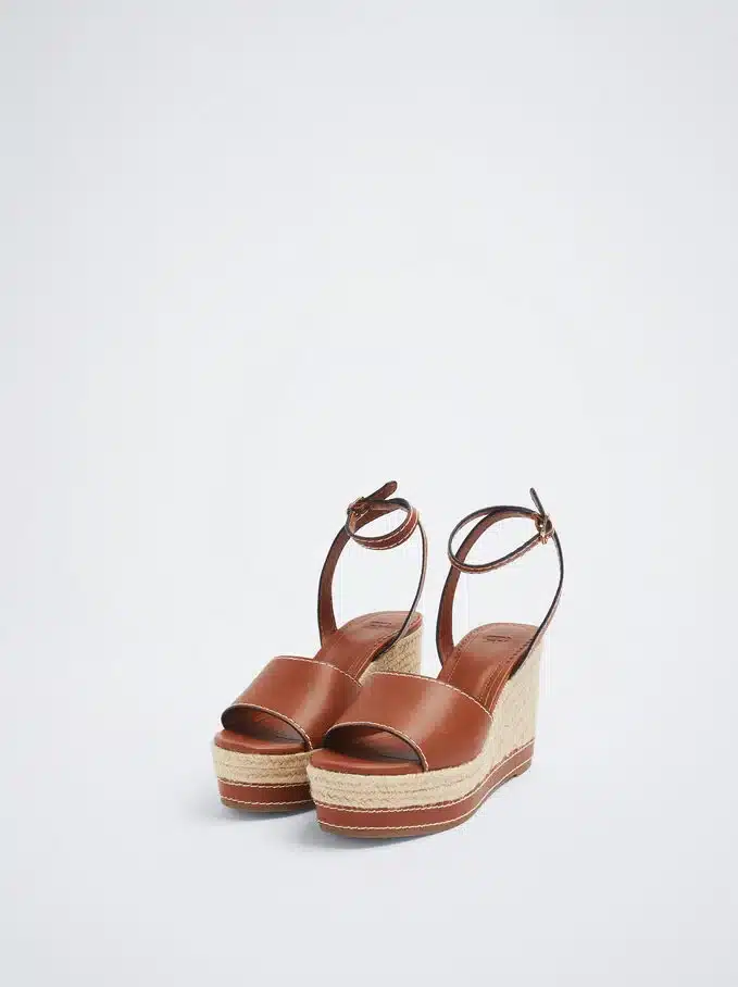Parfois - Sandalia De Cuña Atada