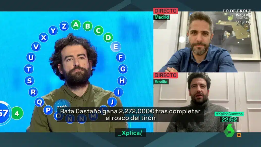 Pasapalabra: Rafa Castaño lanza este mensaje a Hacienda respecto a su millonario premio 17 ¿Con cuál palabra ganó Rafa Castaño en Pasapalabra?