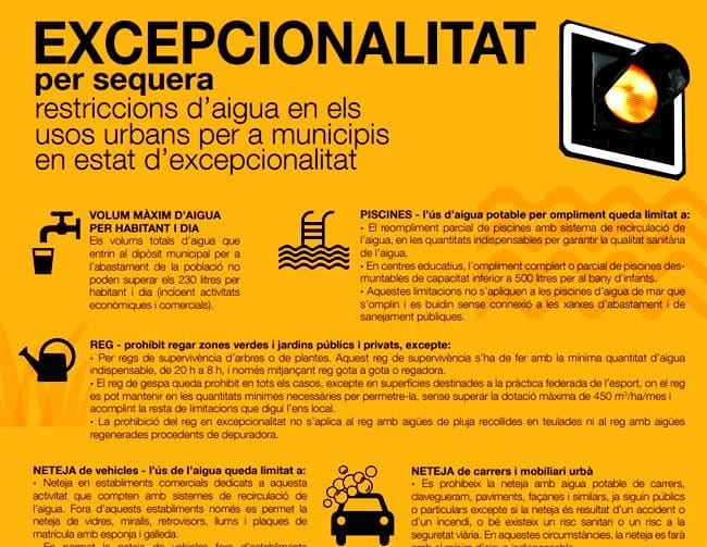 La asociación de agua regenerada Asersa critica la falta de previsión de la ACA y la desactualización del Plan de Sequía