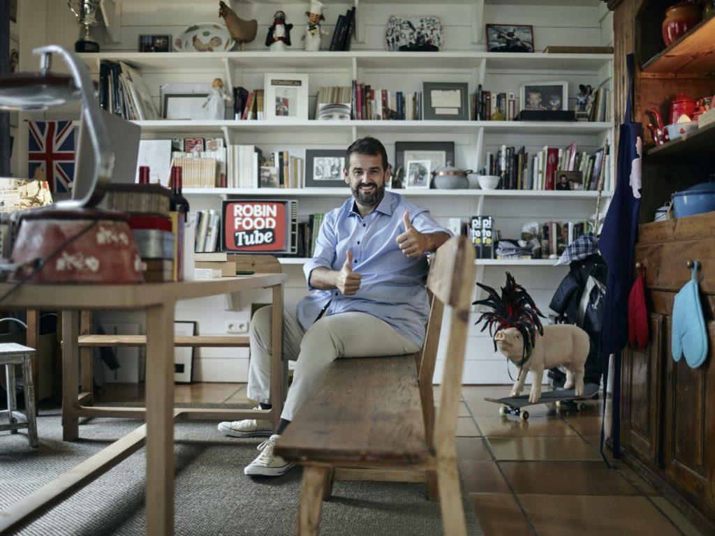 ¿Dónde se ha formado David de Jorge, mejor conocido como Robin Food?