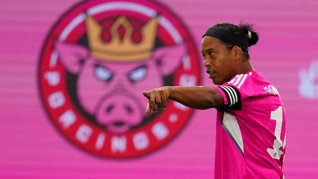 La semana pasada vimos a Ronaldinho
