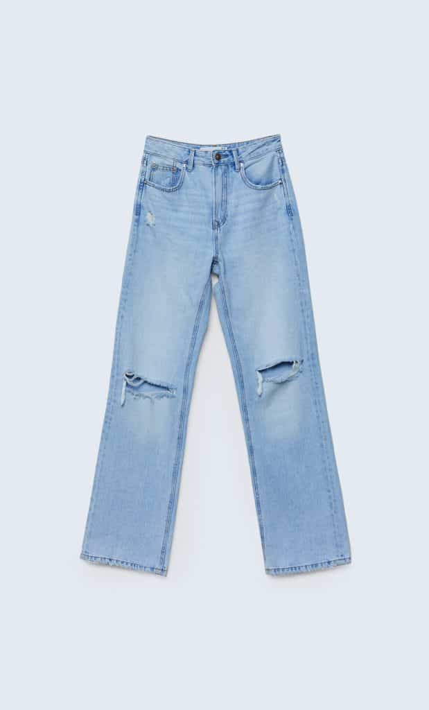 Jeans Straight Wide de la colección Stradivarius