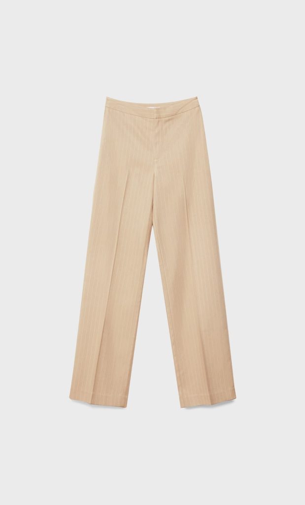 Pantalón Vestir Rayas, colección Stradivarius