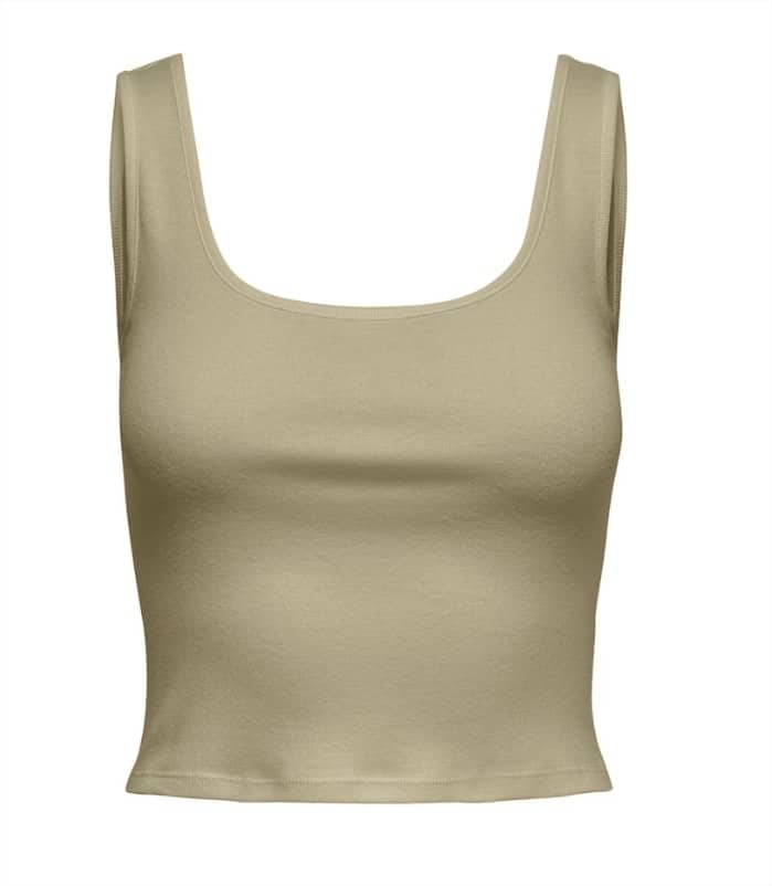 Top de mujer tipo crop de tirantes el corte ingles