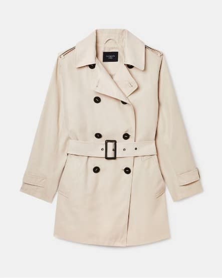 Trench doble botonadura cinturón el corte ingles