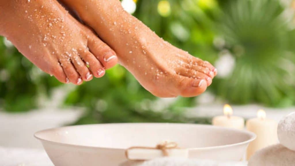 Truco # 3. Exfoliantes para los pies