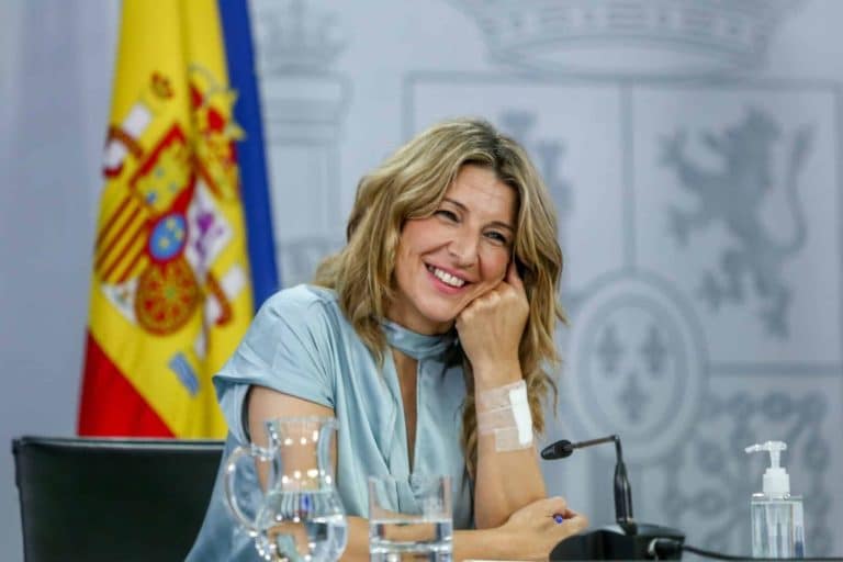 Yolanda Díaz pone en evidencia a sus propios compañeros de Podemos