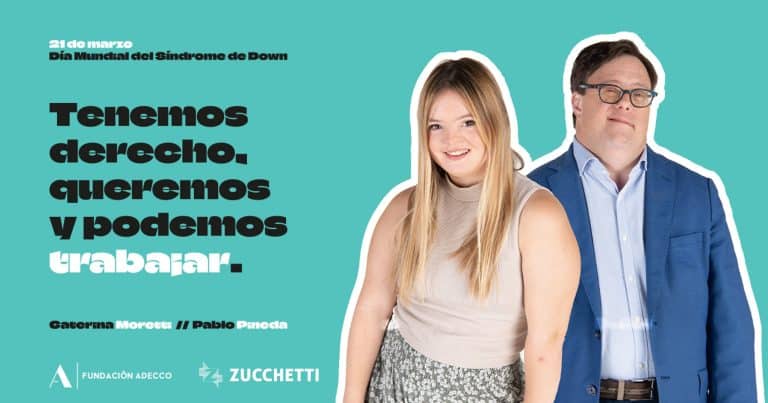 "Tenemos derecho, queremos y podemos trabajar": la reivindicación en el Día Mundial del Síndrome de Down