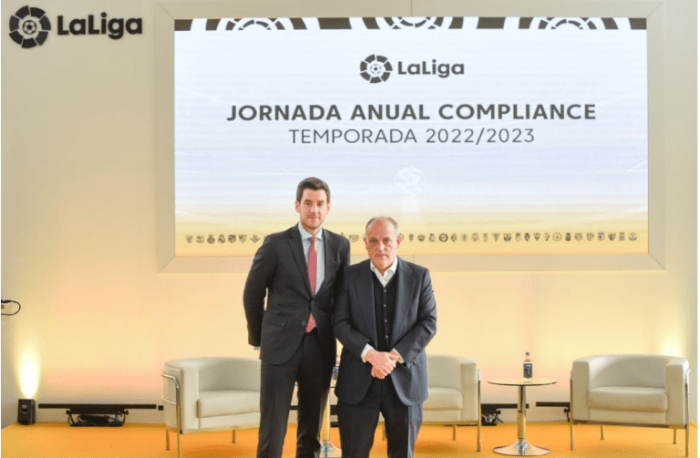 Fernando Molinero, director general de Deportes del CSD, destaca el papel de LaLiga como referente en el deporte español en materia de Compliance