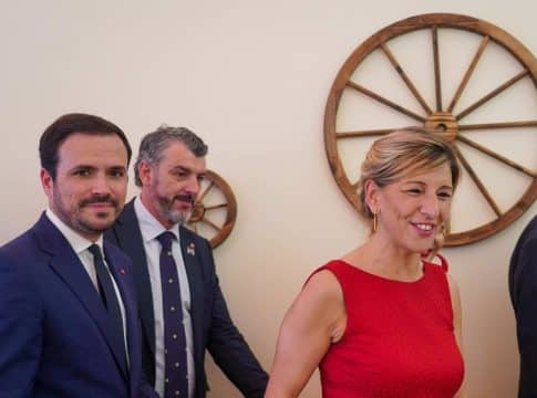 Alberto Garzón Yolanda Díaz moción de censura