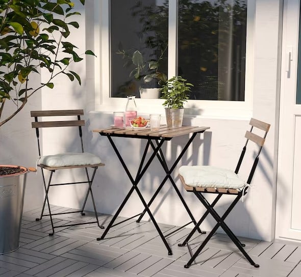 Mesa de jardín TÄRNÖ de Ikea