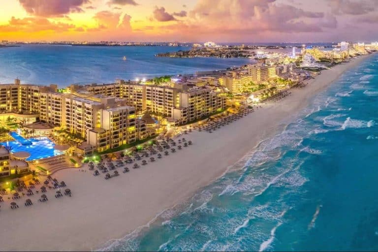 Gran variedad de hoteles en Cancún