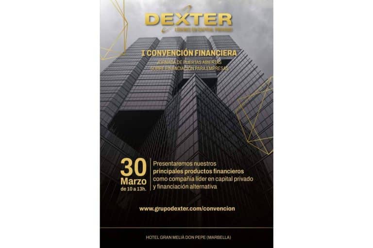 Marbella acoge este 30 de marzo la I Convención Financiera DEXTER