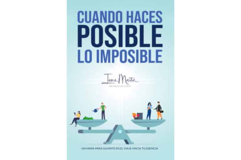 Inma Martín presenta su libro 'Cuando haces posible lo imposible', centrado en mejorar la vida de las personas y alcanzar el éxito