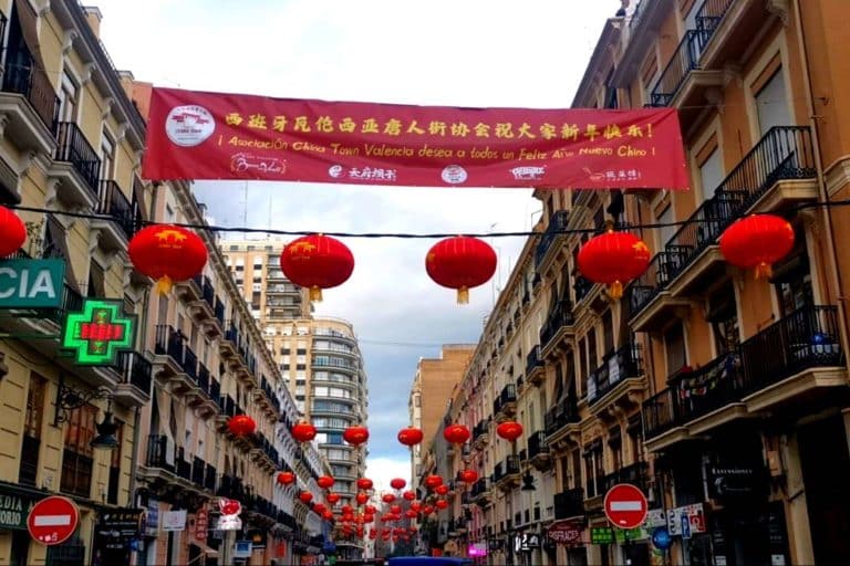 El año nuevo chino en Valencia contó con la participación de Bocca della Verità