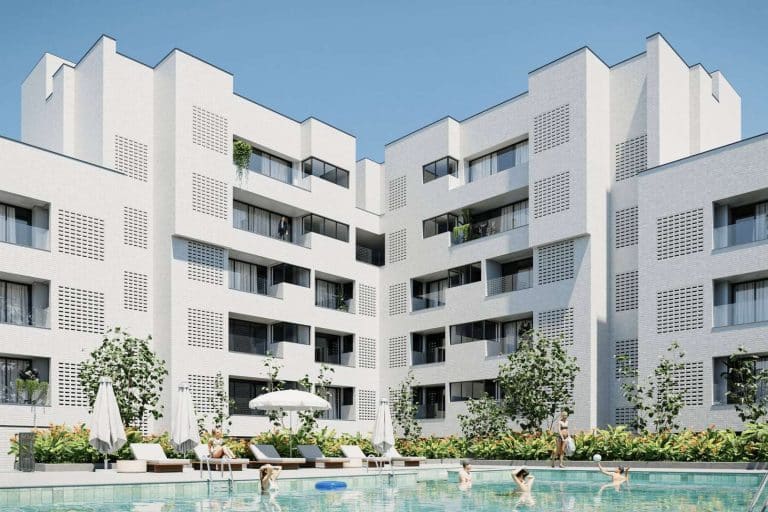 Quaddro, en el ensanche de Vallecas, es la nueva promoción inmobiliaria de EBROSA