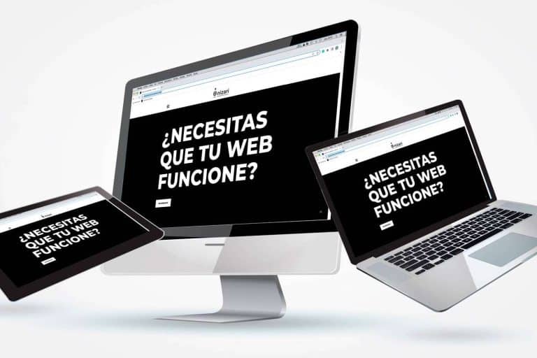 Estudio Nizari, servicios de diseño web para profesionales y empresa